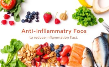 foods that reduce inflammation fast