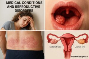 Doctor examining woman for period na aane ke karan medical conditions